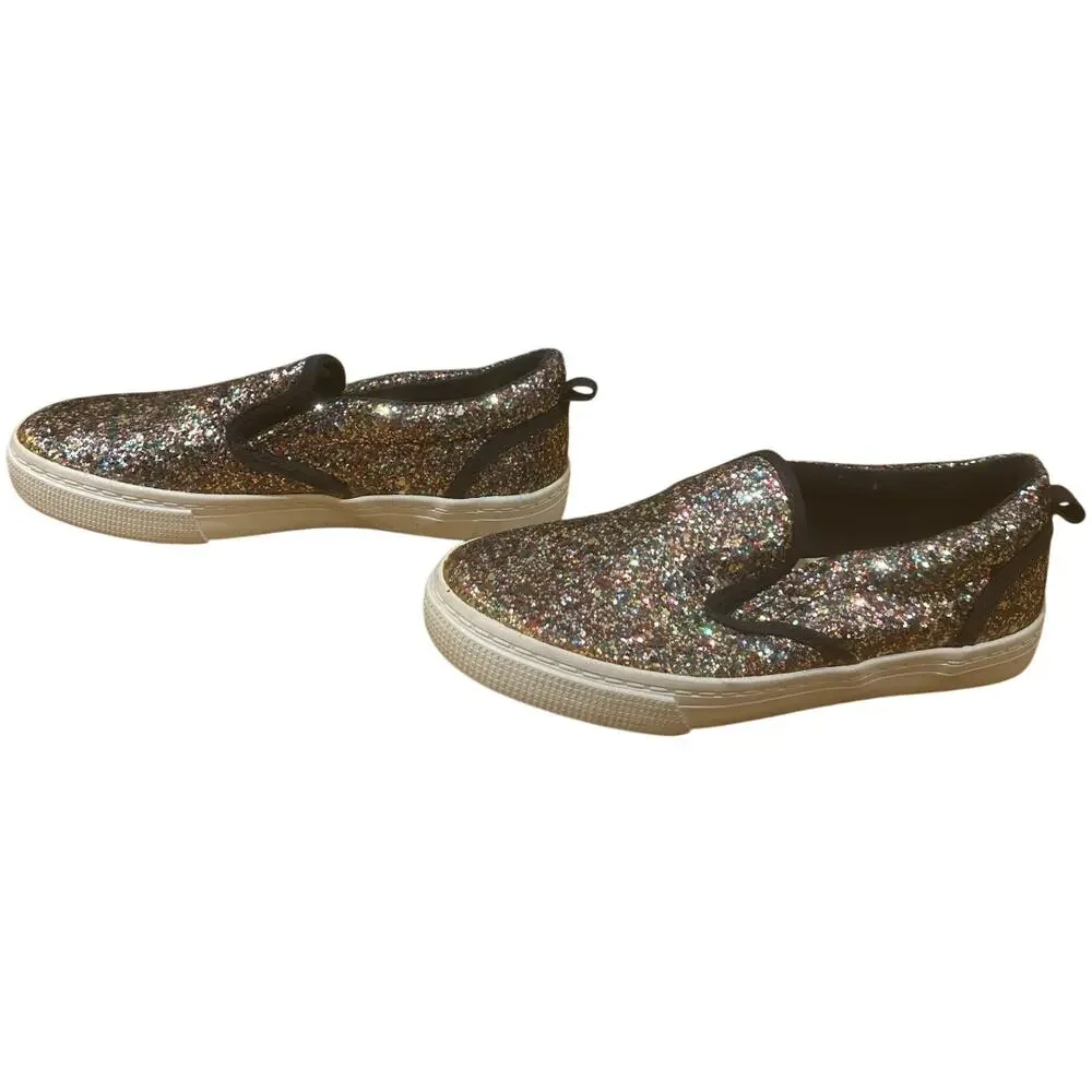 Gap Kids Glitter Slide Sneakers size 13
